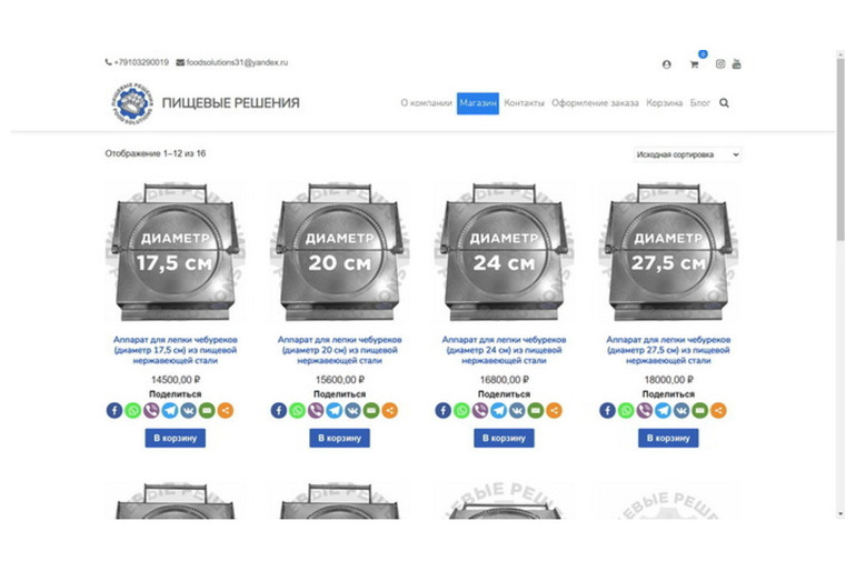 Разработка и создание сайтов под ключ, продвижение, SEO, доработка, обслуживание, сопровождение